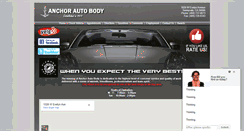 Desktop Screenshot of anchorauto.com